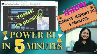 POWER BI : Create Dashboard in Just 5 mins