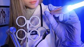 ASMR The MOST Detailed Cranial Nerve Exam