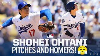 Shohei Ohtani’s big day on mound and at the plate! (2 Ks, 1 HR, 5 RBIs) | 大谷翔平ハイライト