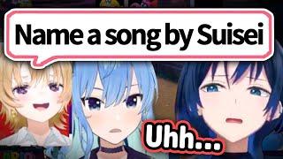 Ao-Kun Couldn't Name A Single Song By Suisei And Immediately Regrets It...【Hololive】