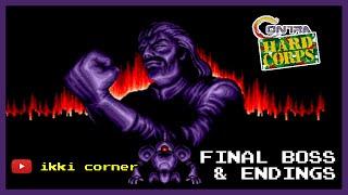 Contra Hard Corps (SEGA GENESIS) - All Final Boss and Endings