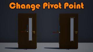 How To Change The Pivot Point Of A Mesh - Unreal Engine Tutorial