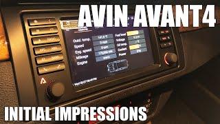 Avin Avant4 Initial Impressions