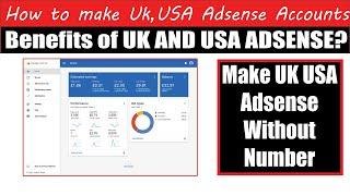 How to make UK,USA Adsense? Benefits of UK, and USA Adsense Accounts