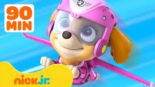 PAW Patrol Skye's Best Rescues & Adventures! #2  90 Minutes | Nick Jr.