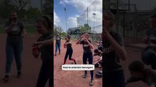 That's one way to keep kids occupied!  #funny #sports #fail #pranks #shorts