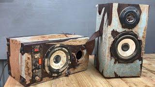 Restoration Old Forgotten Sony Speakers // Restore Sony Speaker Vitality -  You Love Music