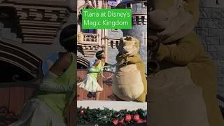 Tiana at Mickey's Magical Friendship Faire Magic Kingdom #thisismagic #tiana