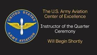 USAACE Instructor of the Quarter Ceremony