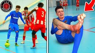 I Played in a PRO FUTSAL MATCH & It Was PAINFUL... (Football Skills & Goals)