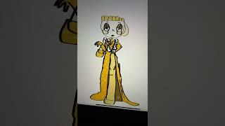 Teagan in my style|misspelled her name| #teagan #art #dandysworld