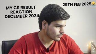 My CS RESULT reaction  25th feb 2025 | December 2024 | fail or pass? #csresults #csresult #cs