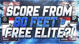 SCORE FROM 60 FEET TO GET A FREE ELITE? HOW?! Madden Mobile 18