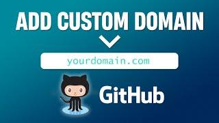 How To Add A Custom Domain On GitHub Pages 2024 (Best Method)