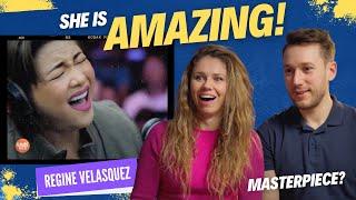 She blew us away! Vocal coach couple reaction to Regine Valesquez - Araw-Gabi.