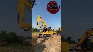 #used #excavator #komatsu ️‍️‍ The machine performs well. Do you like continuous rotation?