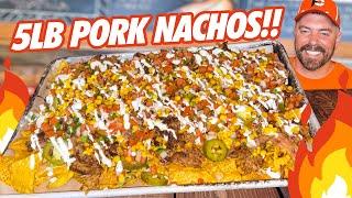 Front Street Pub's 5lb Loaded Pork Nachos Challenge in Davenport, Iowa!!