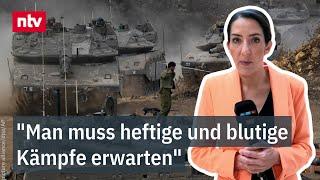 Risikoreiche Offensive im Libanon - Sharma: "Man muss heftige und blutige Kämpfe erwarten" | ntv