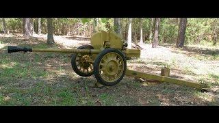 25mm Mle 1937 Puteaux French  Anti Tank Gun