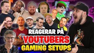 REAGERAR PÅ YOUTUBERS GAMING SETUPS 2024