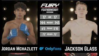 Fury 54 AS Jordan Mchazlett vs Jackson Glass