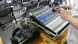 Sound system setup using a Presonus 16.4.2 to mix a cultural fair - Event Video 33