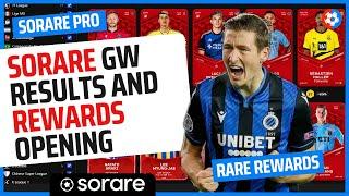 Sorare Rewards Opening on the Global Fantasy Football Game! Tier 2 and Tier 4 Rare Plus Box opening