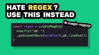 The Better Way to Write Regex