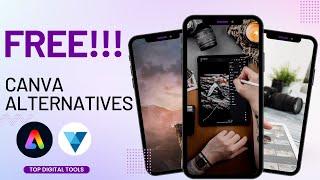 7 Free Canva Alternatives in 2024!