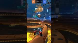 What a Save!!! #rocketleague  #rl #rocketleagueclip #rocketleaguevideos #rocketleaguesaves