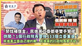 20241022 倒閣？一個行政院長要換113個立委重選？「禁伐補償金」民進黨立委伍麗華、陳瑩都曾發文表示舉雙手贊成...民進黨的行政院長卻不認？｜龍介的直播