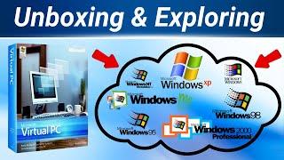 Microsoft Virtual PC from 2003 - Unboxing & Exploring!!