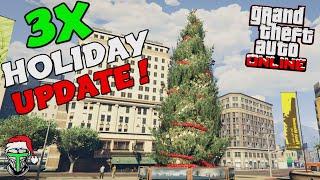 GTA Online 3X MONEY HOLIDAY Weekly Update Early Informatinon! (D10 Enforcer, The Gooch, and More!)