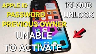 Unable.to Activate Any iPhone iCloud Unlock without Apple ID/Password/Previous Owner