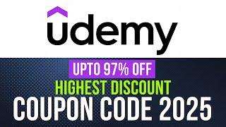 Udemy Coupon CodeUdemy Promo CodeUdemy Discount Code