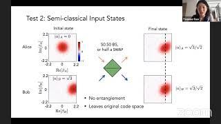 Programmable interactions between multi‐photon bosonic qubits (Yvonne Gao)