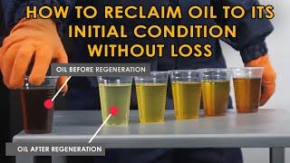 Waste-free transformer oil regeneration in the CMM-6R plant