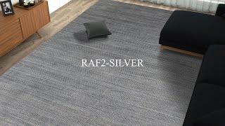 HAND-WOVEN RUGS | RAF2 SILVER