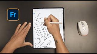 How I draw on my iPad: Adobe Fesco tutorial