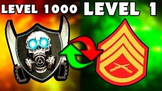 "ASCENSION" ROUND 100 OR I RESET MY LEVEL 1000 STATS (Black Ops 3 Zombies)