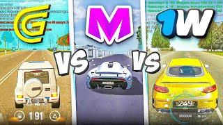 GRAND MOBILE vs МАТРЕШКА РП vs  1W MOBILE! - ГДЕ ЛУЧШЕ ИГРАТЬ? СРАВНЕНИЕ ПРОЕКТОВ!