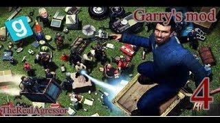 Garry's Mod #4 (Угарные гонки) Coop с TheMulyaMan