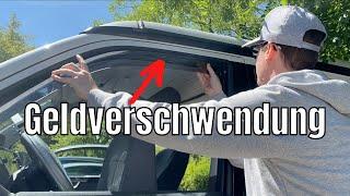 ‍️ Darum können wir auf die Windabweiser am VW Bus verzichten 