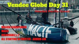 Vendee Globe Day 31 Onboard Under Australia headed Pacific Ocean, Point Nemo and Cape Horn. more