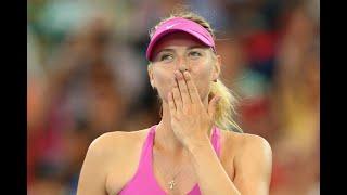 Maria Sharapova vs Kaia Kanepi Brisbane 2014 Highlights