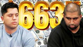 STRAIGHT OVER STRAIGHT in $663K Pot | Mariano vs Nik Airball