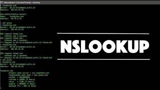 NSLookup | DNS Basics