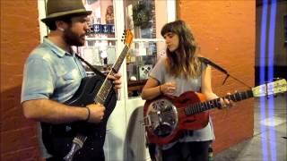 Shine Delphi & Sierra Elizabeth Ferrell play LIVE in the French Quarter, 3-18-2015