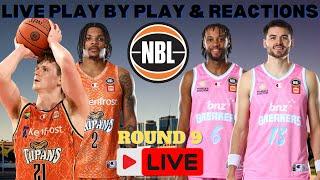 Cairns Taipans vs New Zealand Breakers I NBA Live I Play By Play & Fan Reactions