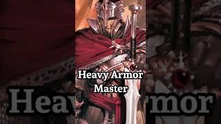 The new Heavy Armor Master is AWESOME!